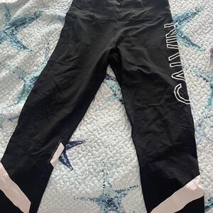 Calvin Klein Black Performance Leggings